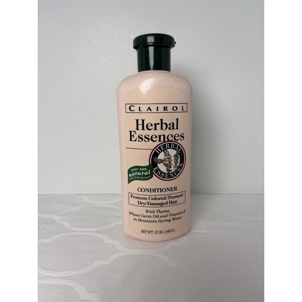 Clairol Herbal Essences Conditioner. Discontinued New Old Stock 12oz.